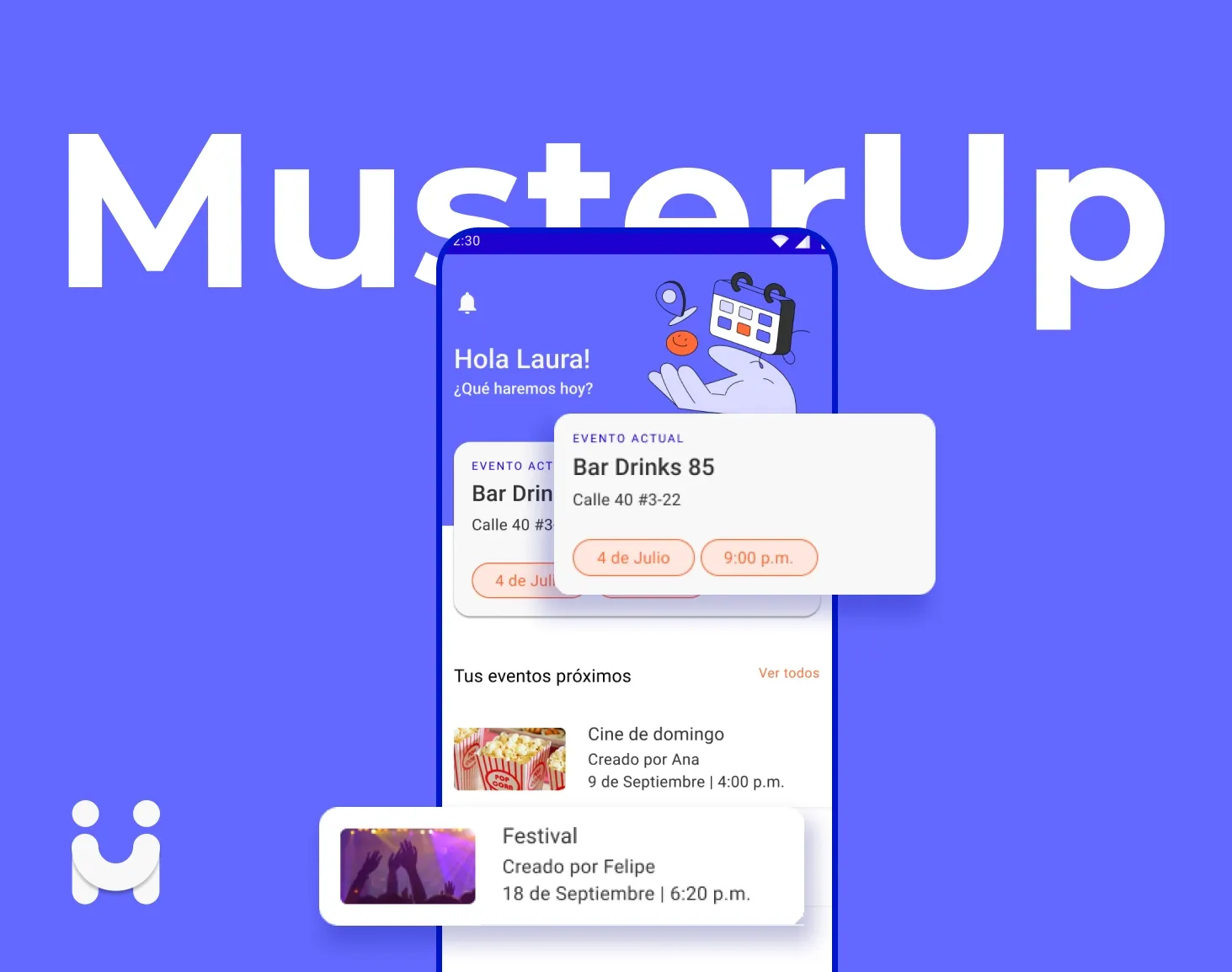 MusterUp - UX Case Study